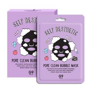 G9SKIN - Self Aesthetic Pore clean Bubble Mask 5pcs 5 pcs