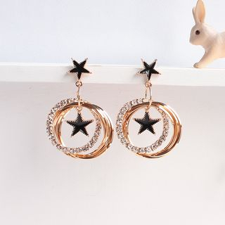 Rhinestone | Earring | Dangle | Hoop | Star