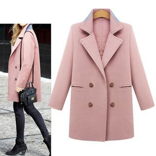 Bravo Double Breasted Long Coat