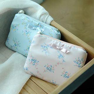 Tokyo Garden Floral Print Sanitary Pouch