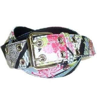 Japanese Pattern Belt Black-One Size