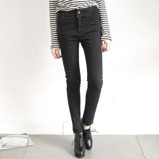 Tokyo Fashion Seamed Skinny Jeans