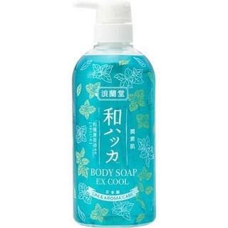 Cosmetex Roland Men's - Junsohada Japanese Body Soap Ex Cool 480Ml