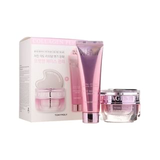 TONYMOLY - Collagen Peptide V Fit Gua Sha Cream Refill Special Set 3 pcs