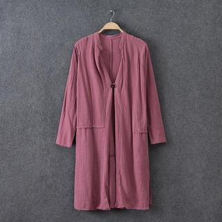 Rosadame Single Button Long Light Jacket