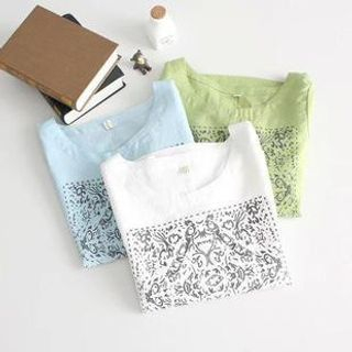 Ainvyi Short Sleeves Print T-shirt