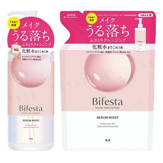 Mandom - Bifesta Serum Moist Micellar Cleansing Water 400Ml