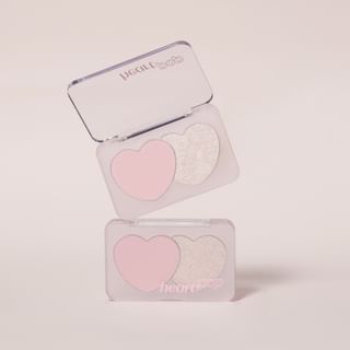 Etude - Heart Pop Duo Blusher Dear My Bestie Collection #Dear My Pink