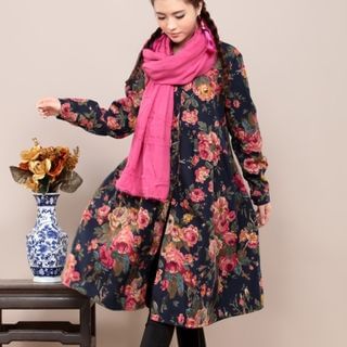 Diosa Floral Long Jacket