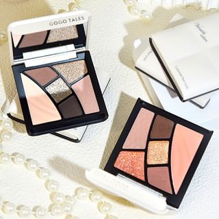 Gogo Tales - Flash Phantom Eyeshadow Palette - 6 Colors #G02 - 9G