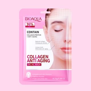 Bioaqua - Collagen Anti Aging Facial Mask #Mask - 1Pcs