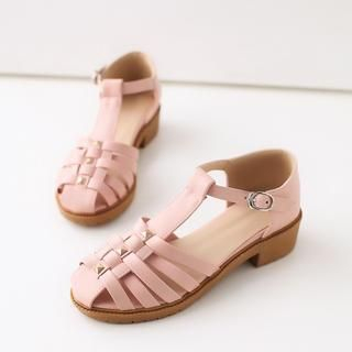 Pastel Pairs Studded Gladiator Sandals