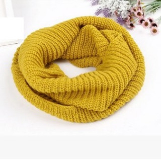 59 Seconds Circle Scarf Yellow - One Size