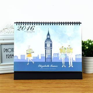 Hera's Place City Print Desktop Calendar