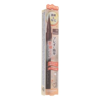 Canmake - Slim Liquid Eyeliner 02 Brown