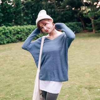 Tokyo Fashion Batwing Sleeve Sweater