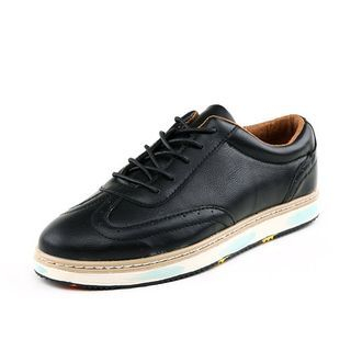 Gerbulan Painted Sole Lace Up Shoes