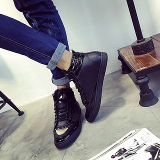 Eurosole Studded High Top Sneakers