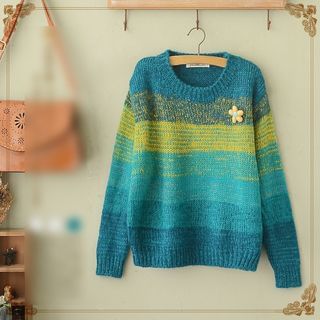 Blu Pixie Striped Sweater