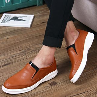 Preppy Boys Faux-Leather Loafers