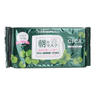 Bcl - Saborino Morning Mask Cica 28 Pcs