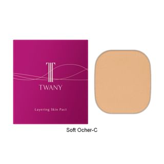 Kanebo - Twany Layering Skin Pact Soft Ocher-C - 8.5g Refill