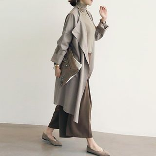 NANING9 Wool Blend Coat