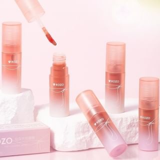 Rozo - Fairy Watery Lip Gloss - 6 Colors #714 Melon Milk Tea - 2.2G