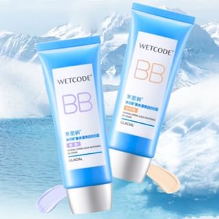 Wetcode - Mineral Spring Aqua Whitening Bb Cream - 2 Colors #Purple - 60g