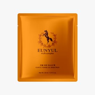 Eunyul - Horse Oil Mask Pack 2026 Version - 30Ml X 1 Sheet
