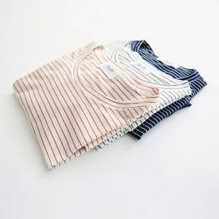 Bonbon Short-Sleeve Striped T-Shirt
