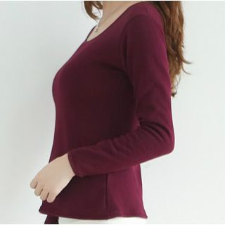 camikiss Fleece-Lined Shaping Top