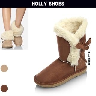 Faux Fur Lined Snow Boots
