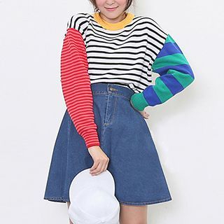 Dute Mixed Stripe Sweater