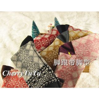 CherryTuTu Pattern Socks