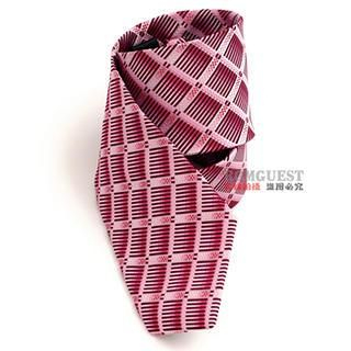 Romguest Patterned Tie Red - One Size