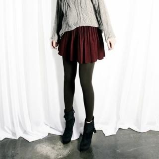 Accordion Pleats A-Line Skirt