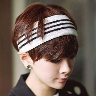 Hats 'n' Tales Striped Cable Knit Head Band