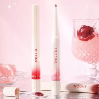 Dezone - Dual Head Lip Liner & Watery Lip Gloss - 5 Colors Ct02 (160Mg + 2.5G)
