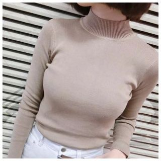 Sens Collection Stand Collar Knit Pullover