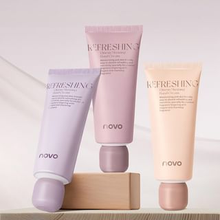 Novo - Moisturizing Perfumed Hand Cream - 3 Flavors 02# Freesia - 60G