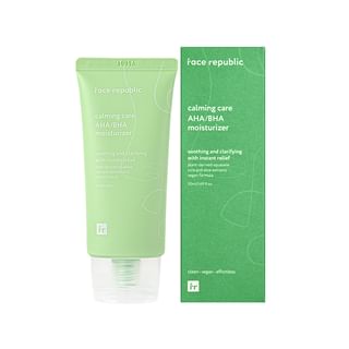 Face Republic - Calming Care Aha/Bha Moisturizer Renewed - 50Ml