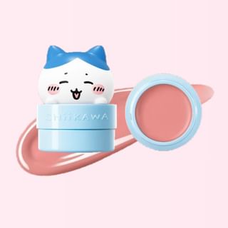 Pink Bear - Chiikawa Collection Blusher - 6 Colors #02 Lucky Purple - 4g
