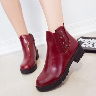 Cinde Shoes Studded Ankle Boots