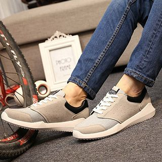 Shoelock Lace Up Sneakers