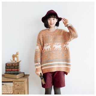 Kirito Nordic Pattern Sweater