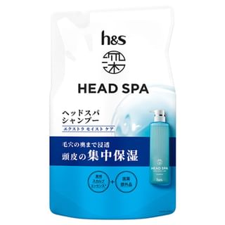 h&s - Head Spa Extra Moist Care Shampoo 350g Refill