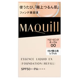 Shiseido - Maquillage Essence Liquid Ex Foundation Spf 50+ Pa++++ Baby Pink Ocher 00 - 24Ml Refill