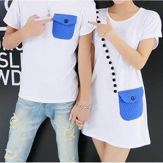 Fashion Street Couple Short-Sleeve T-Shirt