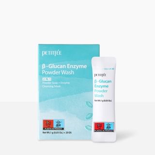 Petitfee - Beta-Glucan Enzyme Powder Wash 1G X 20 Pcs